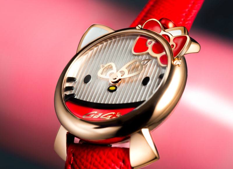 けいの時計GAGAMILANO　ガガミラノ　ハローキティー　コラボ 腕時計　Z044